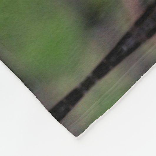 Couverture Polaire Fleur de printemps crabapple fleurit Abstrait (Coin)