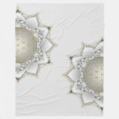 Couverture Polaire Fleur De Vie - Blossoms Mandala 1 (Devant)