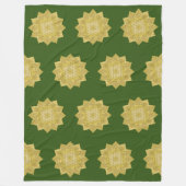 Couverture Polaire Fleur De Vie - Indien Mandala 4 (Devant)