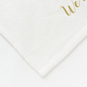 Couverture Polaire Fleur délicieuse Meilleure Maman Jour des Mères (Coin)