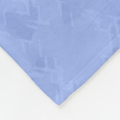 Couverture Polaire Fleur d'oiseaux colorée Jardin Bleu (Coin)