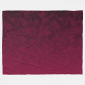 Couverture Polaire Fleur Écrasée (Devant (Horizontal))