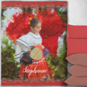 Couverture Polaire Fleur Fiesta 2555