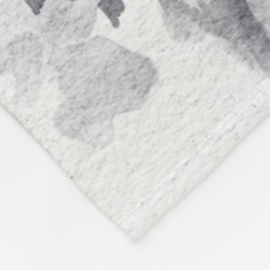 Couverture Polaire Fleur Léopard Jungle Batik (Coin)