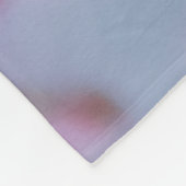 Couverture Polaire Fleur lilas rose (Coin)