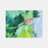 Couverture Polaire Fleur Lotus (Devant (Horizontal))