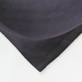 Couverture Polaire Fleur pourpre de fractale (Coin)