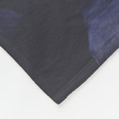 Couverture Polaire Fleur Rose violet (Coin)