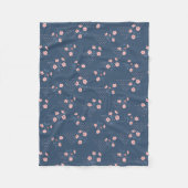 Couverture Polaire Fleur sauvage (Devant)