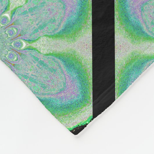 Couverture Polaire Fleur sauvage brumeux 1 (Coin)