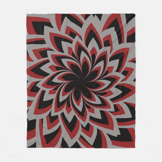 COUVERTURE POLAIRE FLEUR TOURBILLON COMPLET (Devant)
