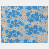 COUVERTURE POLAIRE FLEURS (Devant (Horizontal))