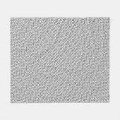 Couverture Polaire Fleurs arabesques (Devant (Horizontal))