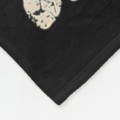 Couverture Polaire Fleurs Boho Citrouilles Rétro Automne Thanksgivin (Coin)