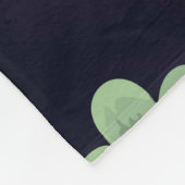 Couverture Polaire Fleurs Colorées (Coin)