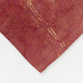 Couverture Polaire Fleurs congelées et feuilles. Les fleurs dans le b (Coin)