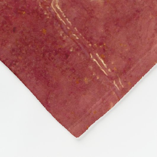 Couverture Polaire Fleurs congelées et feuilles. Les fleurs dans le b (Coin)