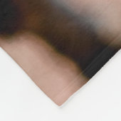 Couverture Polaire Fleurs d'abricot japonaises blanches classiques (Coin)