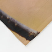 Couverture Polaire Fleurs d'abricot japonaises majestueuses (Coin)