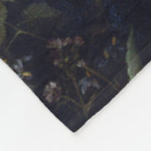 Couverture Polaire Fleurs dans un bateau en bois Jan Brueghel l'aîné (Coin)