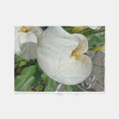 Couverture Polaire Fleurs dansantes (Devant (Horizontal))