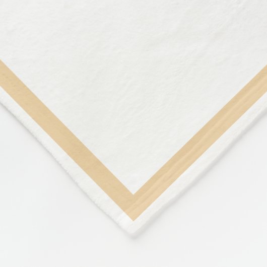 Couverture Polaire Fleurs de devis d'amitié (Coin)