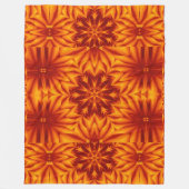 Couverture Polaire Fleurs de feu de Bohême 234 (Devant)