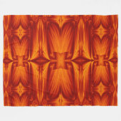 Couverture Polaire Fleurs de feu de Bohême 250 (Devant (Horizontal))