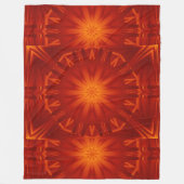 Couverture Polaire Fleurs de feu de Bohême 261 (Devant)