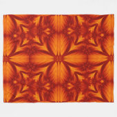 Couverture Polaire Fleurs de feu de Bohême 265 (Devant (Horizontal))