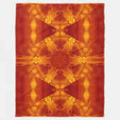 Couverture Polaire Fleurs de feu de Bohême 57 (Devant)