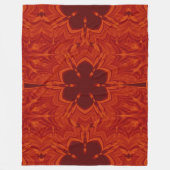 Couverture Polaire Fleurs de feu de Bohême 61 (Devant)