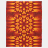 Couverture Polaire Fleurs de feu de Bohême 72 (Devant)