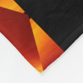 Couverture Polaire Fleurs de feu de Bohême 95 (Coin)