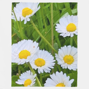Couverture Polaire Fleurs de jardin sauvage Roumanie – Photographie d