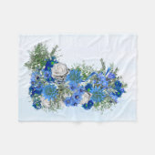 Couverture Polaire Fleurs de maïs, Roses blanches Débardeur tout-sur- (Devant (Horizontal))