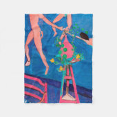 Couverture Polaire Fleurs de Nasturtium dans l'Atelier, Matisse (Devant)