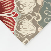 Couverture Polaire fleurs de noël (Coin)