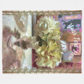 Couverture Polaire Fleurs de premier ressort PCM1 (Devant (Horizontal))