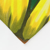 Couverture Polaire Fleurs de soleil (Coin)