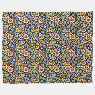 Couverture Polaire Fleurs de style islamiste doré