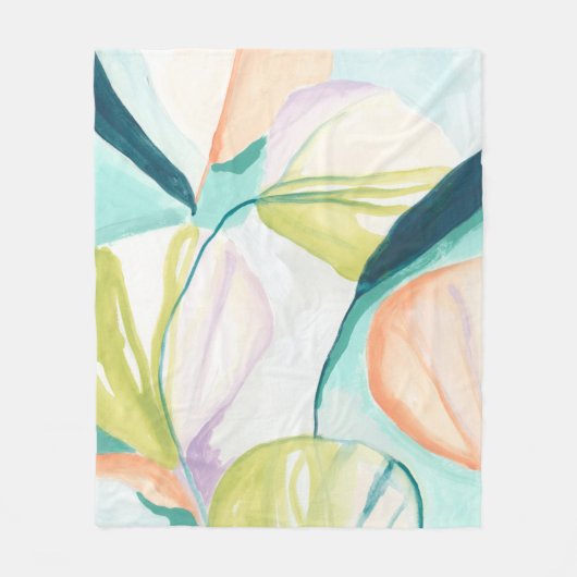 Couverture Polaire Fleurs de ventilateur IV (Devant)