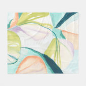 Couverture Polaire Fleurs de ventilateur IV (Devant (Horizontal))