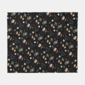 Couverture Polaire Fleurs d'eau simples 1 (Devant (Horizontal))