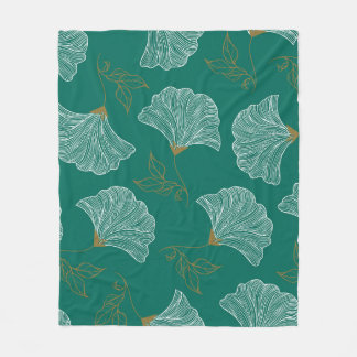Couverture Polaire Fleurs décoratives Motif