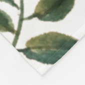 Couverture Polaire Fleurs d'été (Coin)