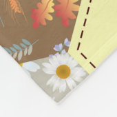 Couverture Polaire Fleurs d'hexagone colorées Design de revêtement (Coin)