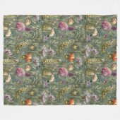 Couverture Polaire Fleurs écossaises (Devant (Horizontal))
