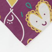 Couverture Polaire Fleurs et oiseaux Whimsical Blanket en polaire (Coin)