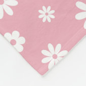 Couverture Polaire Fleurs et pétales 3 (Coin)